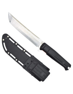 SCK hunting knife with rigid belt sheath