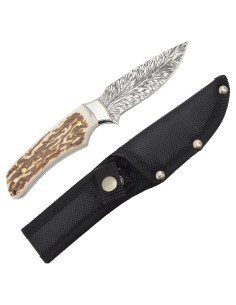 Adventure knife with belt sheath 2