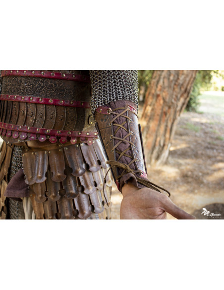 Varangian Viking Bracers, brown