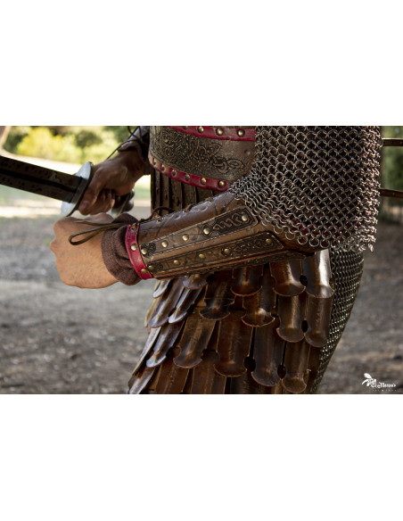 Varangian Viking Bracers, brown