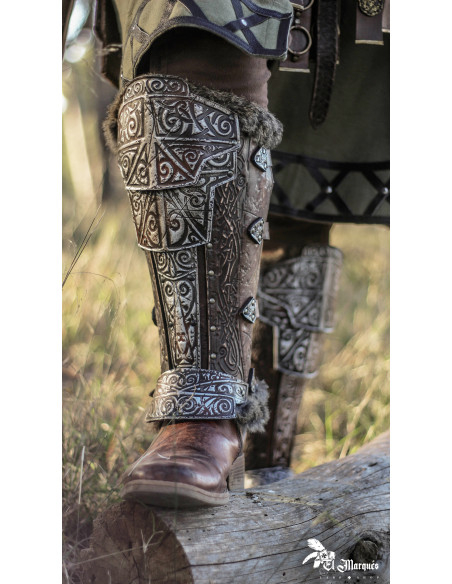 Viking Greaves Barbarians with...