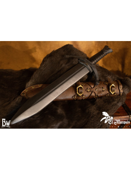 Medieval Soldier's Dagger with Sheath...