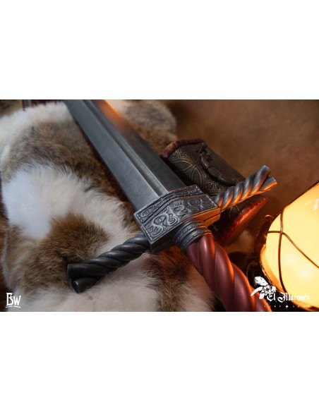 Long Medieval Sword Knight for LARP