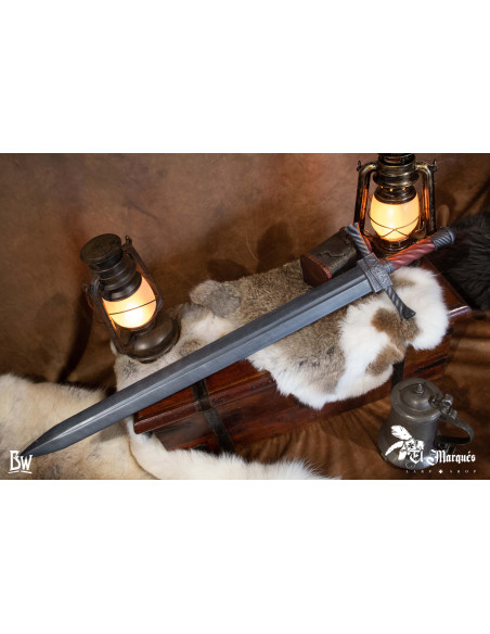 Long Medieval Sword Knight for LARP