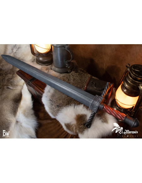 Long Medieval Sword Knight for LARP