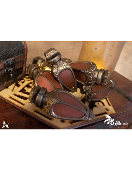 Throwing Magic Potion in Foam