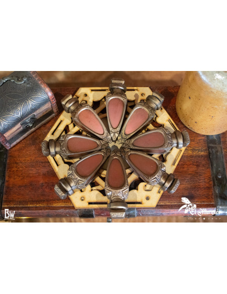 Throwing Magic Potion in Foam