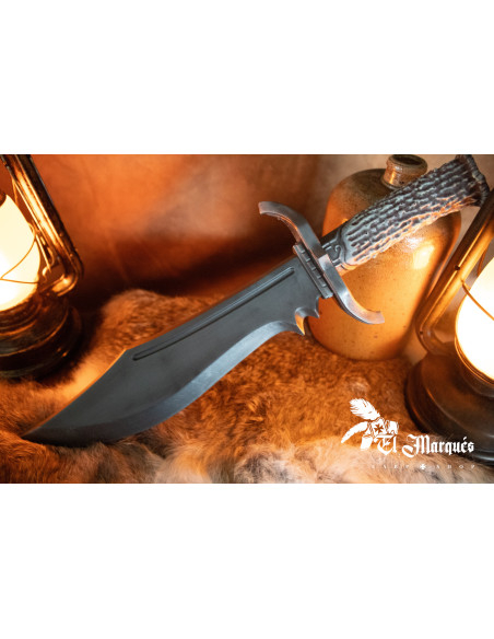 Curved Bowie Knife, made of foam, for... Curved Bowie Knife, made of foam, for...