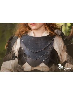 Viking Berserker Warrior Chest Plate - Black