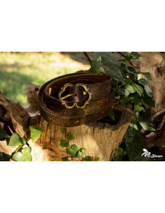 Medieval Explorer Belt in Leather