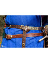 Medieval Knight Belt in Leather