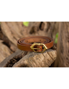 Medieval Pilgrim Belt in Leather