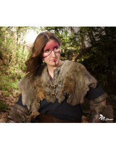Viking Warrior Cape Freyja of Rabbit