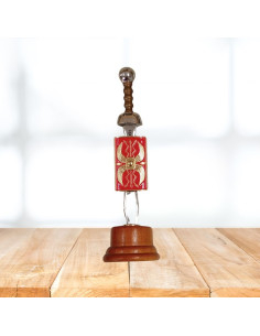 Set Mini Shield, Letter Opener, and Base Support