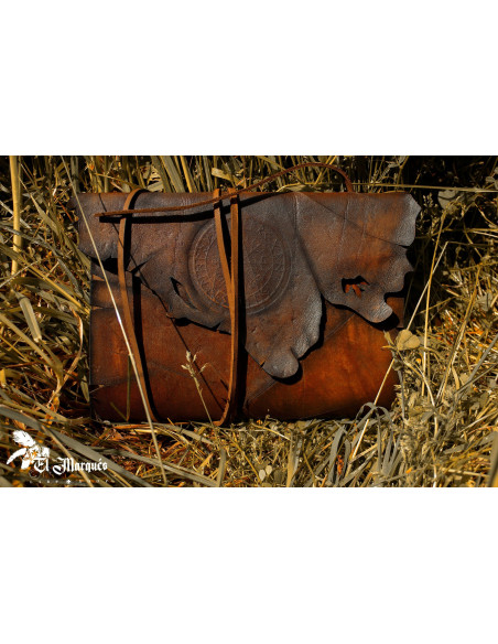 Celtic Barbarian Book in Brown