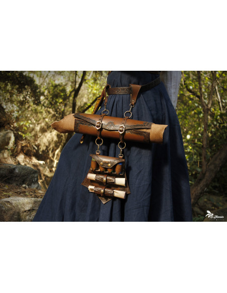 Bag 4 potions for medieval alchemist...