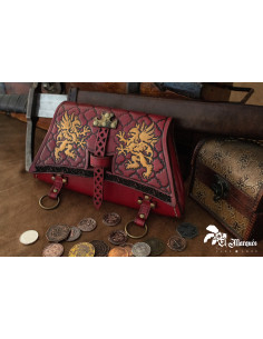 Imperial Deluxe Bag in embossed leather