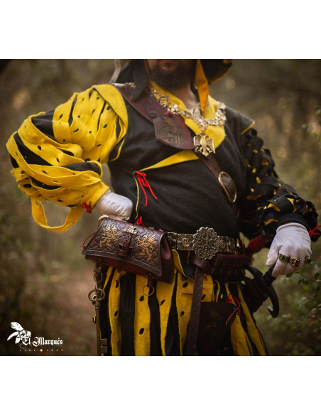 Imperial Deluxe Bag in embossed leather