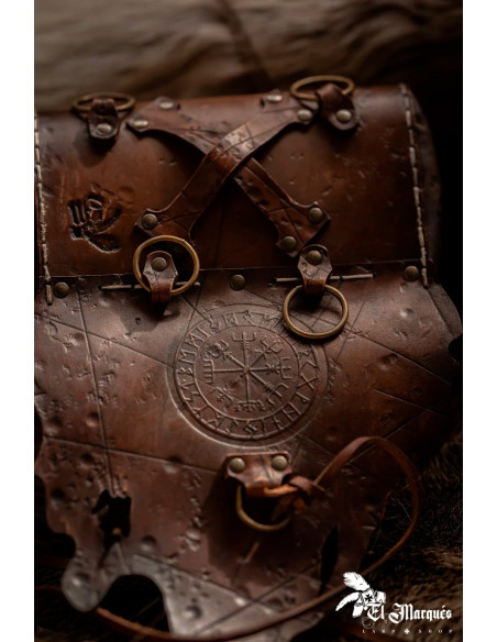 Celtic Vegvisir Bag of the Barbarians