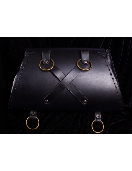 Medieval Soldier Bag in genuine leather