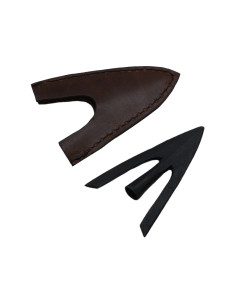 Medieval Arrowhead, Swallowtail, with Leather Sheath