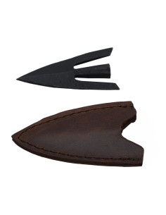 Medieval Arrowhead, Swallowtail, with Sheath