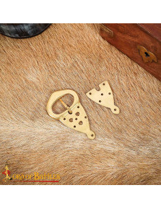 Viking belt buckle with Celtic knots 2