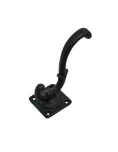 Ampersand wall support in wrought iron for hanging