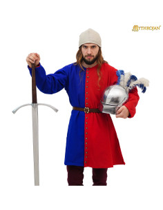 Padded coif for medieval helmets - Beige 2