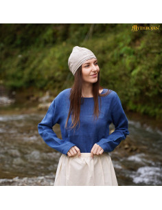 Medieval Handkerchief of Saint Brigid in Linen 2