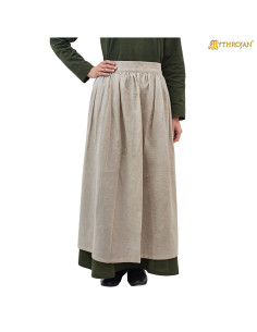 Medieval Peasant Apron in Linen 2