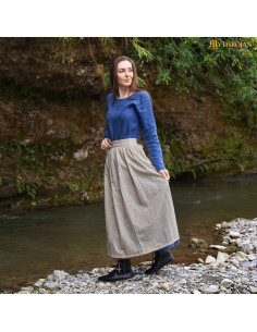 Medieval Peasant Apron in Linen