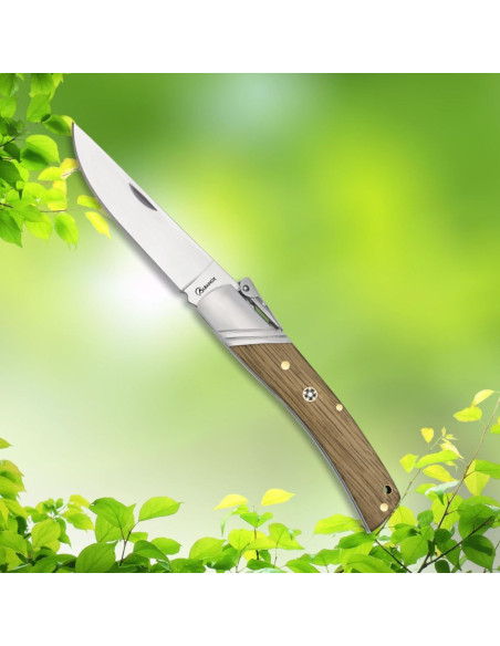 Zebra Wood Folding Knife (20.50 cm)