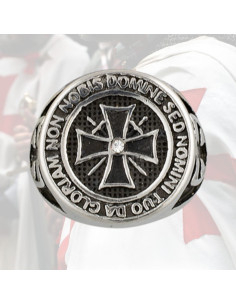 Knights Templar Cross Ring