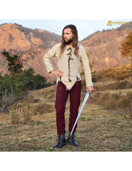 Medieval linen shirt for men