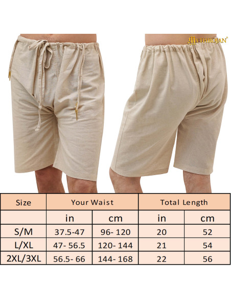 Medieval Thorin Breeches in Cotton-Linen