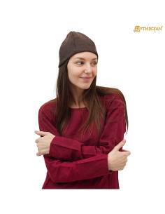 Viking Hat Birka in Brown Wool