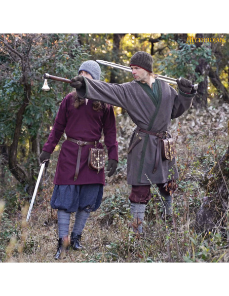 Viking Wool Coat Klappenrock or Caftan