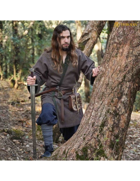 Viking Wool Coat Klappenrock or Caftan