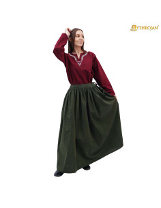 Medieval Skirt The Adventurer - bottle green