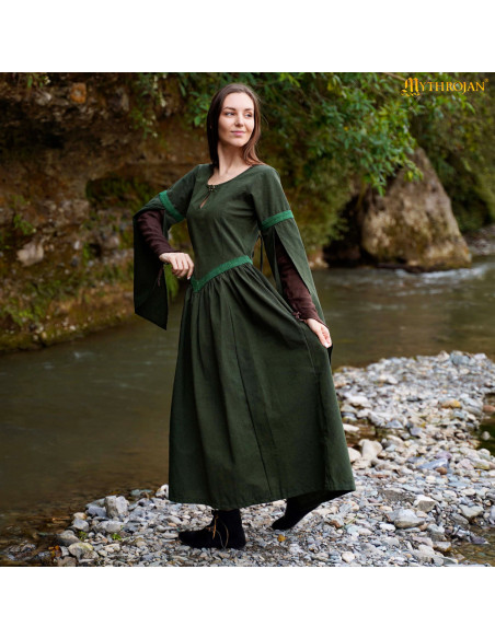 Medieval dress model adventurer, made...