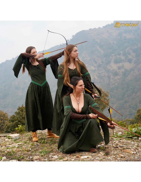 Medieval dress model adventurer, made...