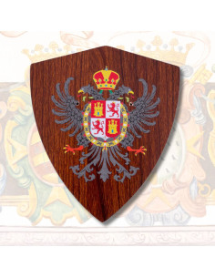 Board for hanging daggers shield of Toledo (11x13 cms.)