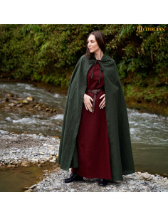 Viking cloak in cotton model Thorvald 2