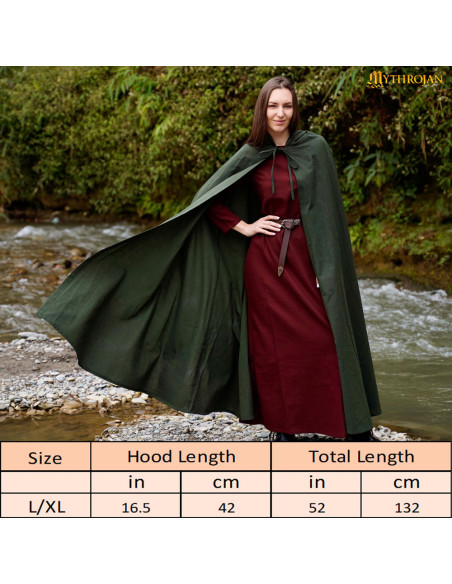 Viking cloak in cotton model Thorvald Viking cloak in cotton model Thorvald