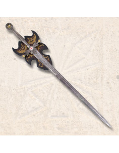 Templar Sword with Wall Mount (117 cm.)