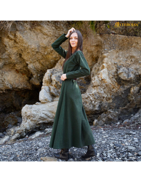 Medieval dress model Archer, in cotton