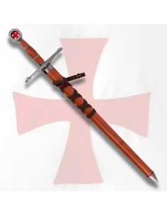 Child Templar Sword with brown sheath (59.2 cm.) 2