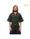 Short Viking Tunic in Cotton Model Ragnar