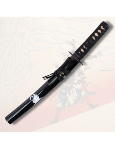 Black decorated tanto functional swan (103.5 cm) 2